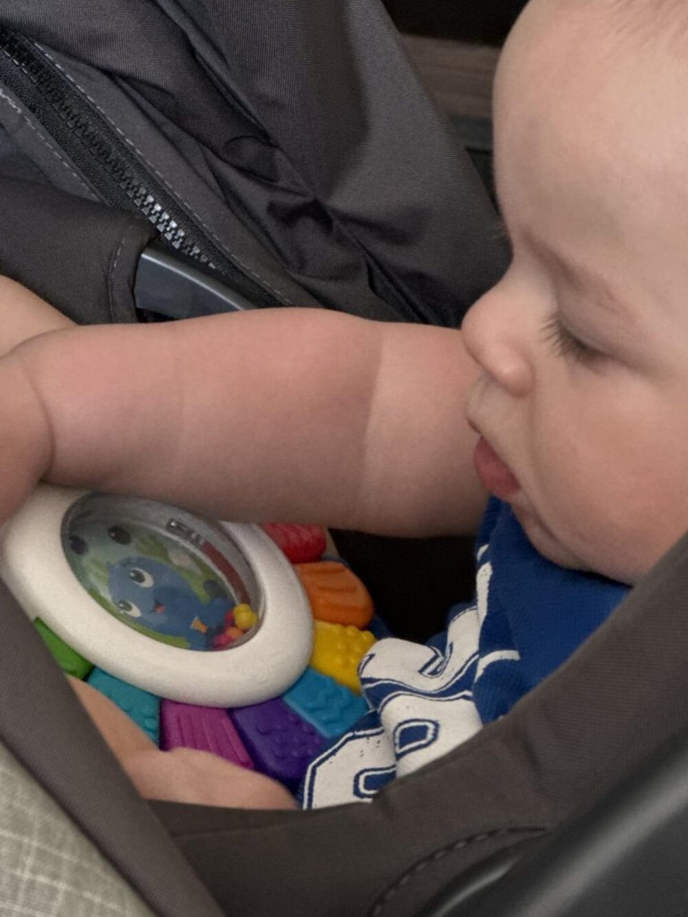 Baby Einstein Outstanding Opus Octopus Sensory Rattle & Teether - BPA Free